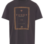 Funky Buddha ανδρικό t-shirt με τύπωμα FBM013-044-04