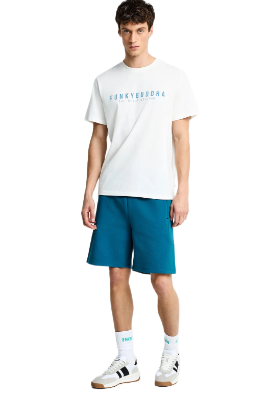 Funky Buddha ανδρική αθλητική βερμούδα FBM013-055-03