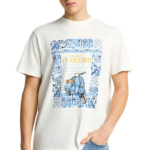 Funky Buddha ανδρικό t-shirt με τύπωμα FBM013-063-04