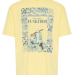 Funky Buddha ανδρικό t-shirt με τύπωμα FBM013-063-04