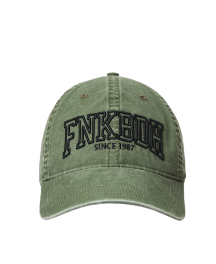 Funky Buddha ανδρικό καπέλο με branded κέντημα FBM013-066-10