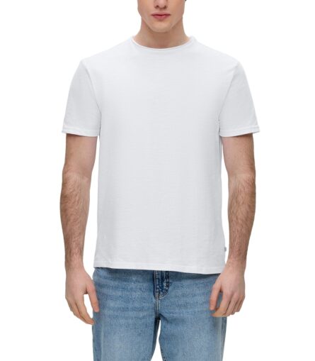 S'Oliver ανδρικό μονόχρωμο t-shirt 2141633