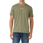 S'Oliver ανδρικό μονόχρωμο t-shirt τύπωμα λογότυπο 2176156