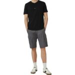 S'Oliver ανδρικό μονόχρωμο t-shirt πατιλέτα 2176157