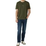 S'Oliver ανδρικό μονόχρωμο t-shirt πατιλέτα 2176157