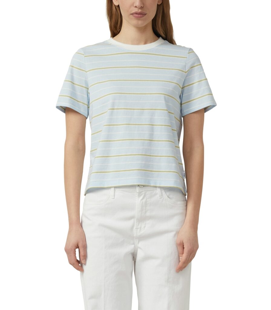 S'Oliver γυναικείο crop ριγέ t-shirt 2177037