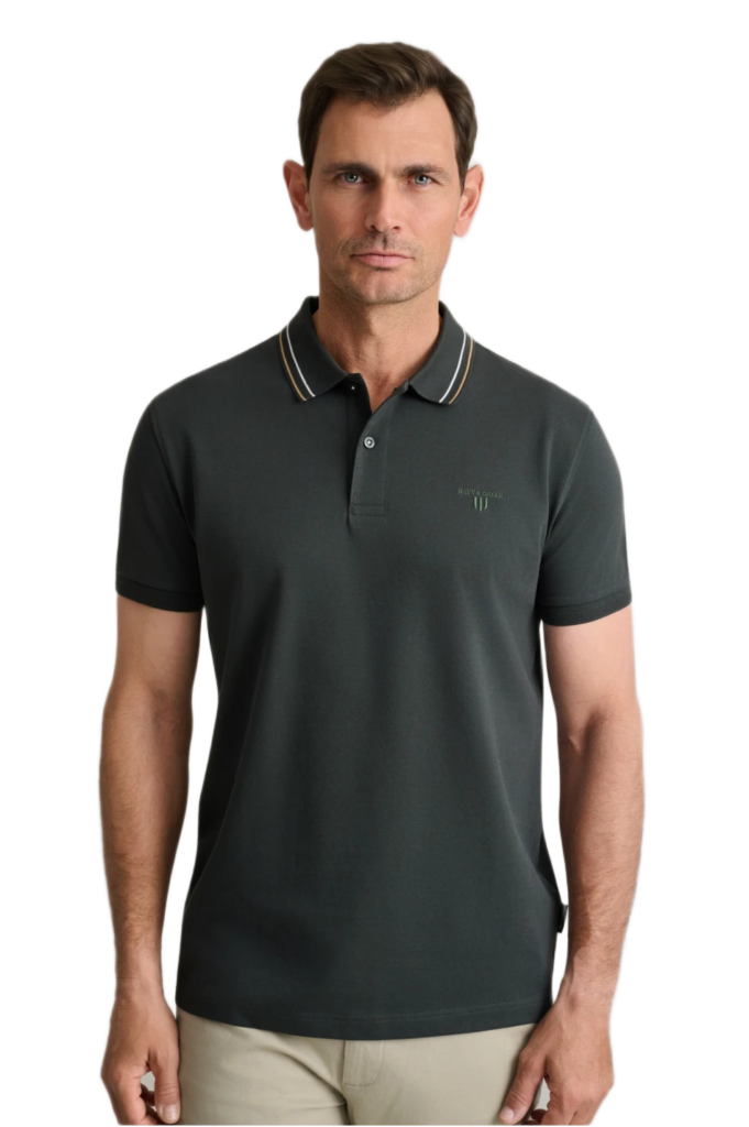 Navy&Green ανδρική κοντομάνικη polo μπλούζα 24TS.004/PL