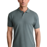 Navy&Green ανδρική κοντομάνικη polo μπλούζα jacquard 24EY.022/PL