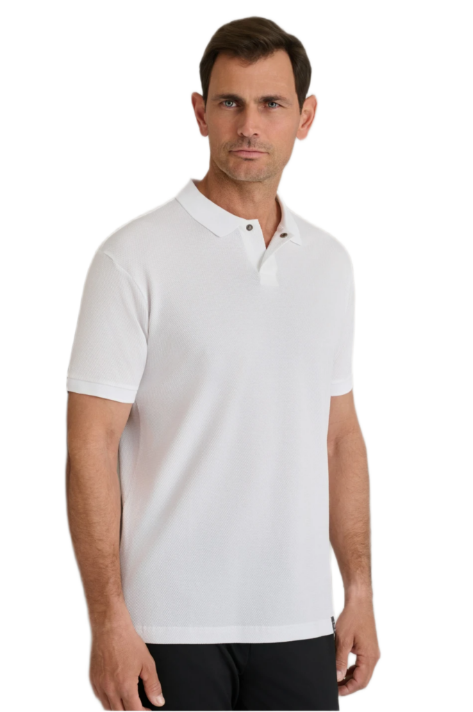Navy&Green ανδρική κοντομάνικη polo μπλούζα jacquard 24EY.022/PL