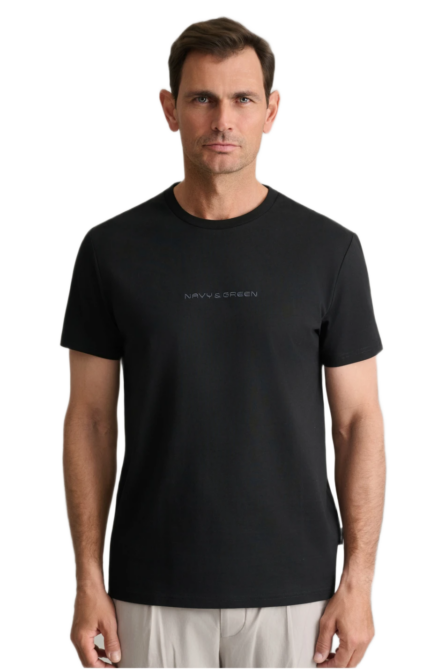 Navy&Green ανδρικό t-shirt λογότυπο 24MO.022/R