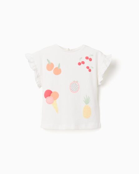 Zippy παιδικό t-shirt για κορίτσι με τύπωμα ZBGAP0303_26009