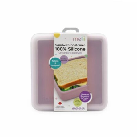 Babywise Melii - Δοχείο Σιλικόνης για Τοστ Pink MEL23200