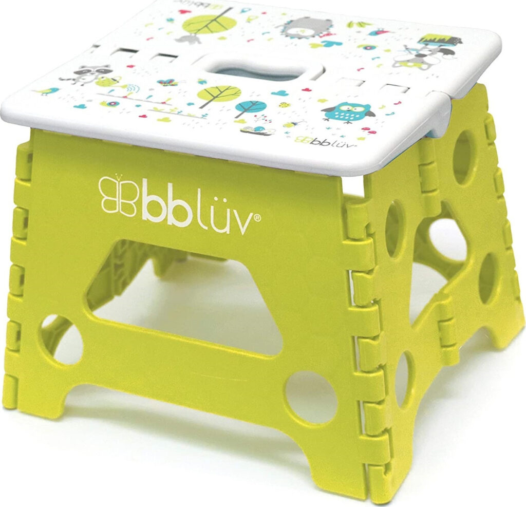 Babywise Bbluv Step – Αναδιπλούμενο Σκαλάκι (Lime) B0114-L