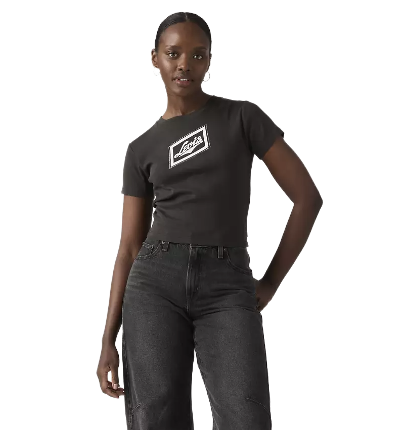 Levi's γυναικείο t-shirt τύπωμα στρας A87980099