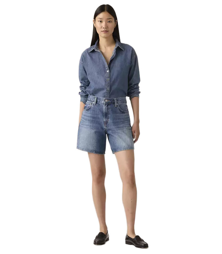 Levi's γυναικείο ψηλόμεσο τζιν σορτς A93110005