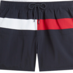 Tommy Hilfiger Classic Colour-Blocked Mid Length Swim Shorts ανδρικό μαγιό UM0UM03474