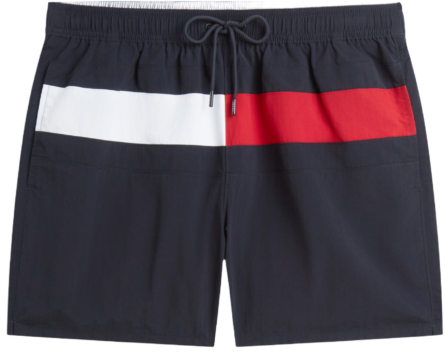 Tommy Hilfiger Classic Colour-Blocked Mid Length Swim Shorts ανδρικό μαγιό UM0UM03474