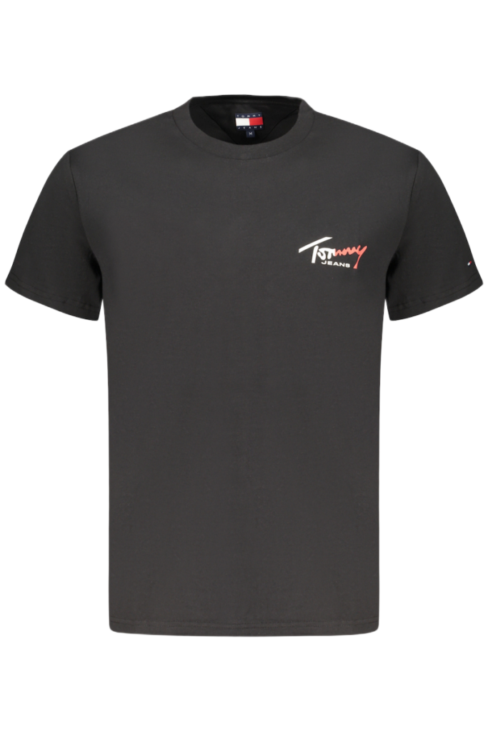 Tommy Hilfiger Signature Logo Slim Jersey ανδρικό t-shirt DM0DM22538