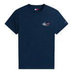 Tommy Hilfiger Signature Logo Slim Jersey ανδρικό t-shirt DM0DM22538