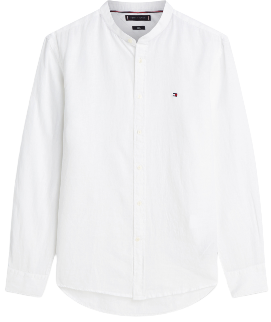 Tommy Hilfiger Slim Fit Washed Pure Linen ανδρικό λινό πουκάμισο MW0MW39271