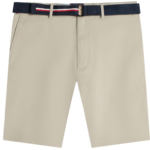 Tommy Hilfiger Denton 9.5 Inseam Belted Chino Shorts ανδρική βερμούδα MW0MW42349