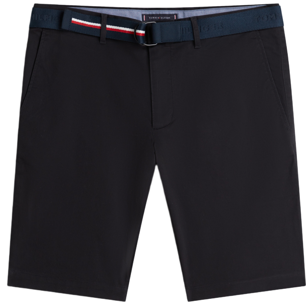 Tommy Hilfiger Denton 9.5 Inseam Belted Chino Shorts ανδρική βερμούδα MW0MW42349