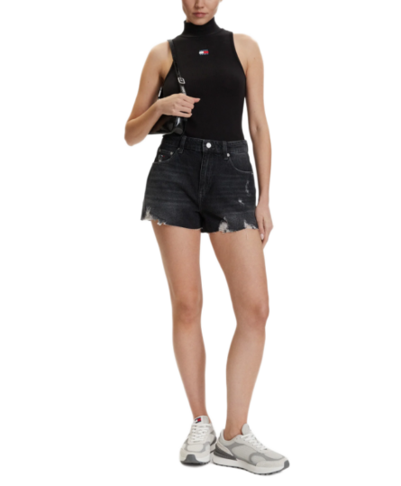 Tommy Hilfiger Distressed Raw Hem Denim Shorts γυναικείο τζιν σορτς DW0DW22687