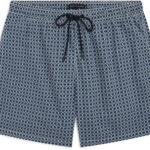 Tommy Hilfiger ανδρικό εμπριμέ μαγιό μεσαίου μήκους UM0UM03491