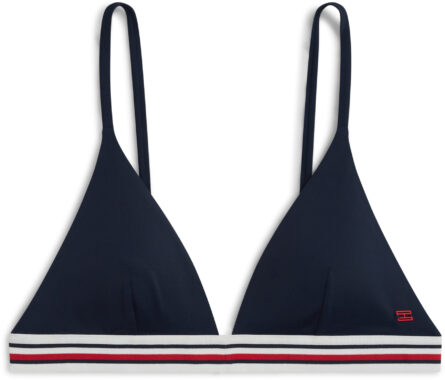 Tommy Hilfiger Global Stripe Triangle Bikini Top γυναικείο μπικίνι τοπ UW0UW06350