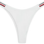 Tommy Hilfiger Global Stripe High-Cut Cheeky Bikini Bottoms γυναικείο μπικίνι σλιπ UW0UW06353