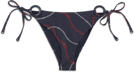 Tommy Hilfiger Tortoiseshell Ring Side Tie Bikini Bottoms γυναικείο μπικίνι σλιπ UW0UW06395