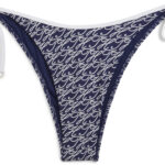 Tommy Hilfiger Essential Print Side Tie Bikini Bottoms γυναικείο μπικίνι σλιπ UW0UW06449