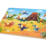 Remoundo Puzzle Σφηνώματα Δεινόσαυροι 7τμχ Ξ.080.882