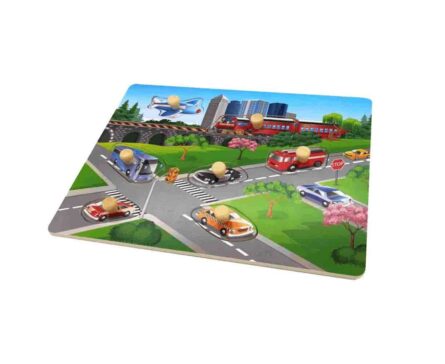 Remoundo Puzzle Σφηνώματα Οχήματα 7τμχ Ξ.080.887