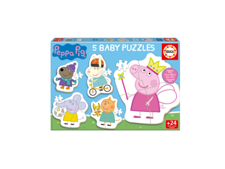Remoundo Educa Puzzle 24 Months Βaby Ρeppa (3-4-5) Π.020.318