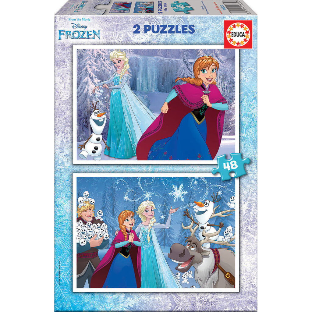 Remoundo Educa Puzzle 2x48 Frozen Π.016.852