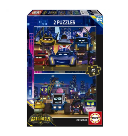 Remoundo Educa Puzzle 2x48 Batwheels Π.020.107