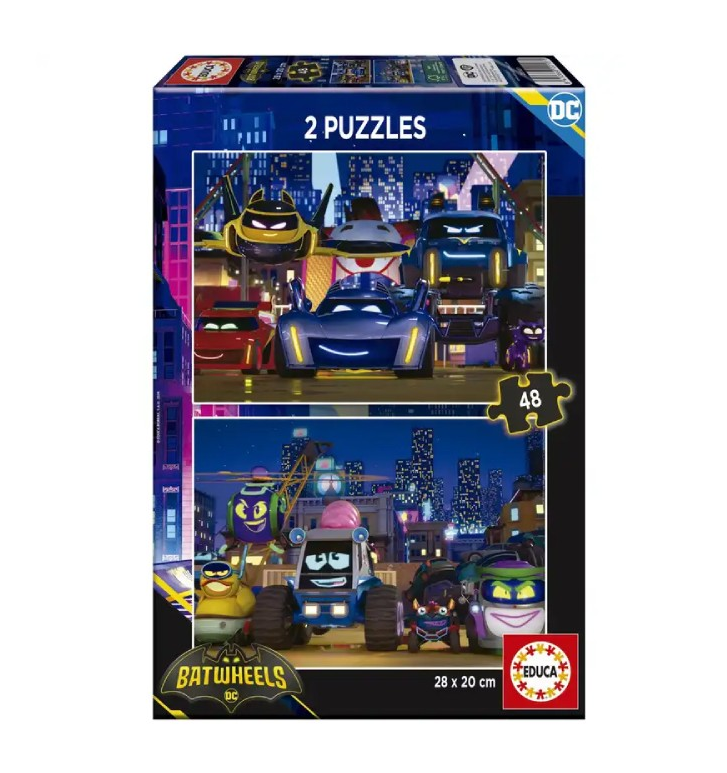 Remoundo Educa Puzzle 2x48 Batwheels Π.020.107