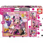 Remoundo Educa Progressive Puzzle 4 Minnie Mouse Π.017.630