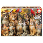 Remoundo Educa Puzzle 500 Kittens and Birds Π.020.241