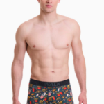 Walk ανδρικό boxer με σχέδιο (fast food) W1754-14