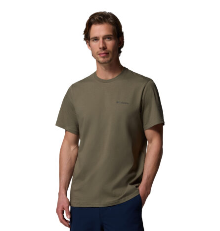 Columbia ανδρικό μονόχρωμο t-shirt CSC Basic Tee 2154991