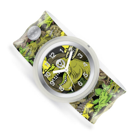 A-Play Watchitude: Ρολόϊ χειρός τύπου σλαπ Dino Forest WTD-600