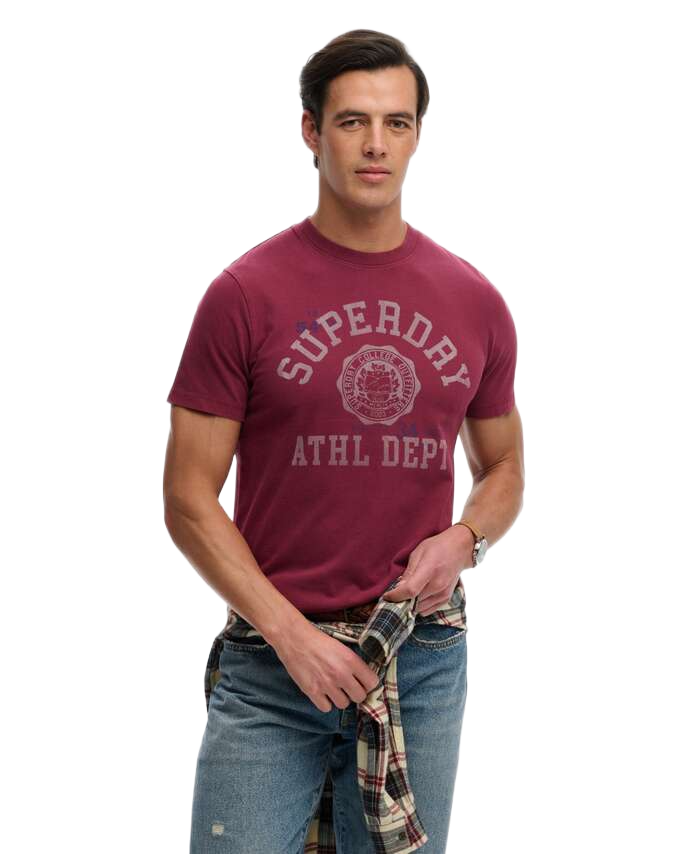 Superdry Vintage Prep Relaxed ανδρικό t-shirt M1012363A