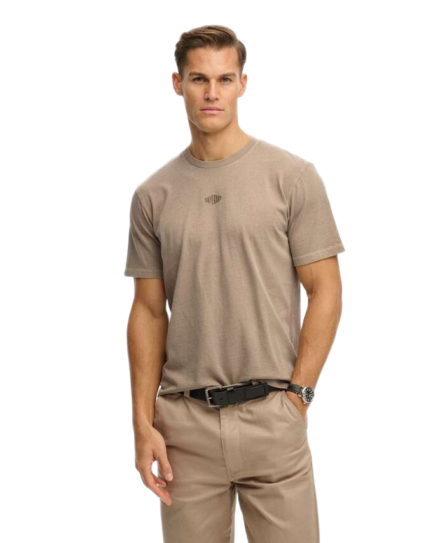 Superdry ανδρικό t-shirt με κεντημένο λογότυπο M1012366A