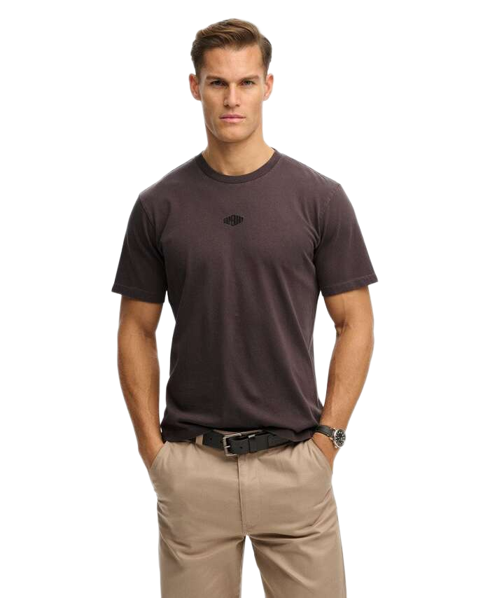 Superdry ανδρικό t-shirt με κεντημένο λογότυπο M1012366A