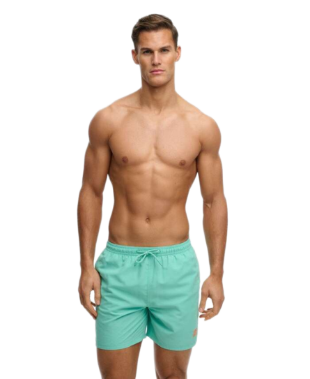 Superdry ανδρικό μονόχρωμο μαγιό σορτς M3010260A