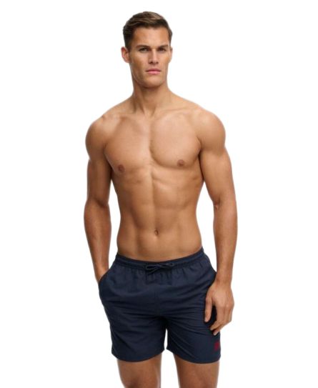 Superdry ανδρικό μονόχρωμο μαγιό σορτς M3010260A