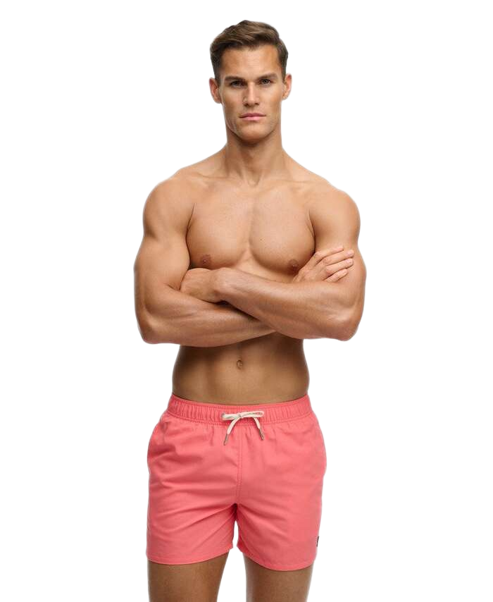 Superdry ανδρικό μονόχρωμο μαγιό σορτς M3010267A