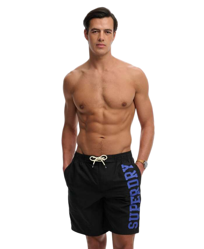 Superdry ανδρικό μαγιό βερμούδα λογότυπο M3010268A